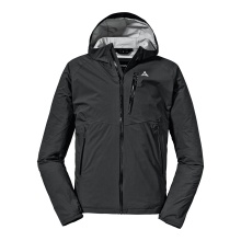 Schöffel Summer Hiking Jacket Tegelberg 2.5-Layer (waterproof, windproof, lightweight, breathable) black Men